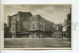 460500 GERMANY Bayreuth Richard Wagner Opera House Vintage photo postcard