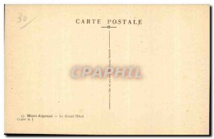 Old Postcard Aigoual The grand hotel