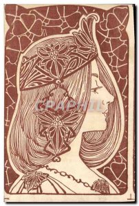 Old Postcard Fantasy Illustrator Woman