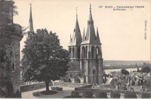 BF10189 blois panorama sur l eglise st nicolas france      France