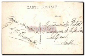 Old Postcard Batz La Plage Saint Michel