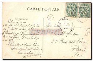 Old Postcard Chateau de Chantilly Connetable Montmorency Statue