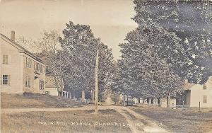 North  Shapleigh ME Main Street Eastern Illustrating RP Postcard