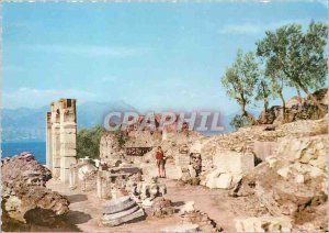 Modern Postcard Sirmione on Lake Garda