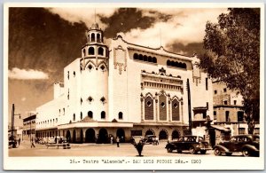 Teatro Alameda San Luis Potosi Mexico Real Photo Postcard