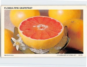 Postcard Florida Pink Grapefruit, Florida