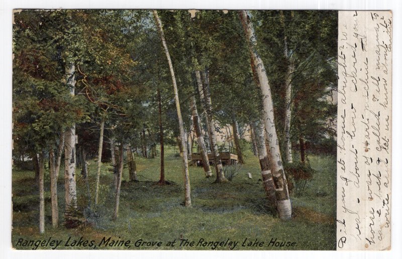 Rangeley Lakes, Maine, Grove at The Rangeley Lake House