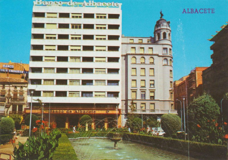 POSTAL 62854 : Albacete. Plaza del Castillo. España