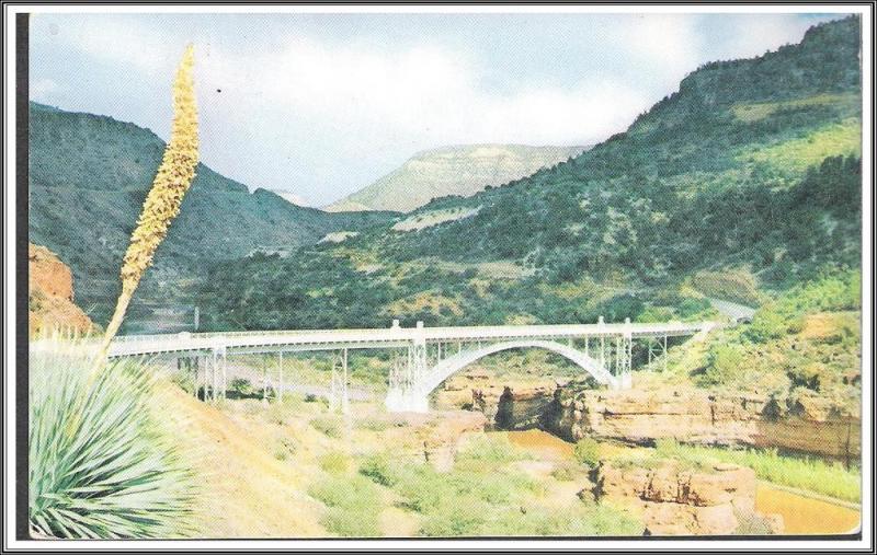 Arizona, Salt River Canyon Postcard - [AZ-013]