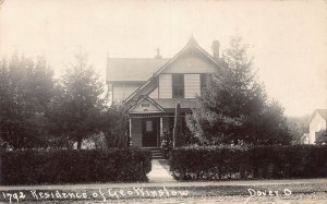 J71/ Dover Center Ohio RPPC Postcard c1910 George Winslow Leiter 418