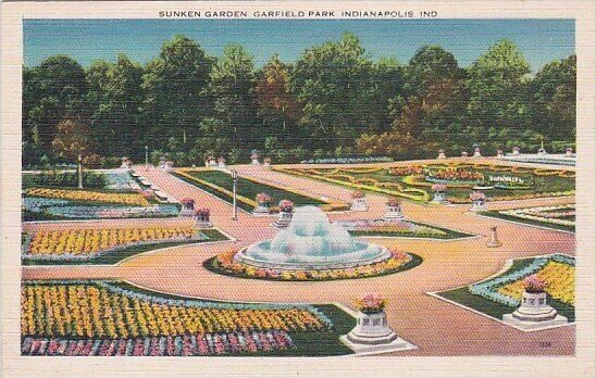 Sunken Garden Garfield Park Indianapolis Indiana