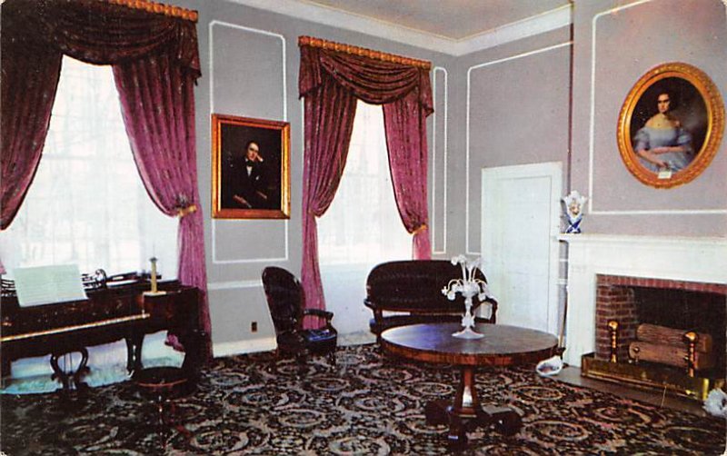 Parlor in piano My old Kentucky home Bardstown Kentucky  