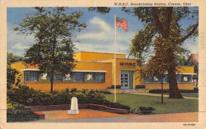 Canton Ohio WHBC Broadcasting Station Antique Postcard K45167