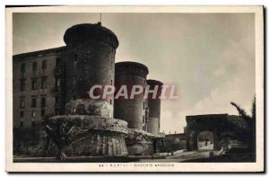 Postcard Old Naples Maschio Angioino