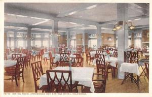 Arrowhead Hot Springs Hotel California dining room by Detroit antique pc Y14865