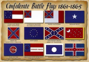 Confederate Battle Flags, 1861-1865