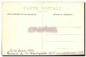 Postcard Old Photo CARTE 20 fevreir 1926 Remembrance plummeting 2nd year