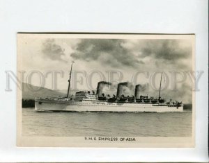 3161123 RMS EMPRESS OF ASIA Ocean Liner Vintage photo postcard