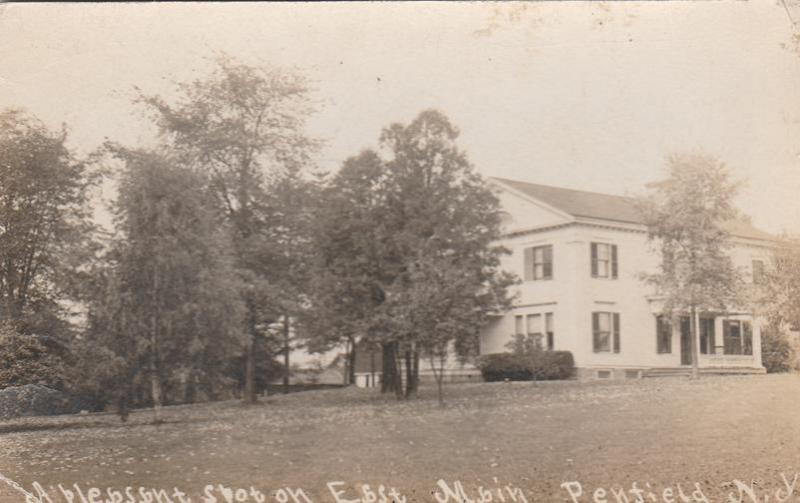 RPPC A Pleasant Place on East Main Street - Penfield NY, New York - pm 1907