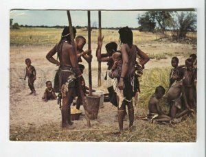 470833 South Africa Tribal life River Bishmen posted airmail Germany fish stamp