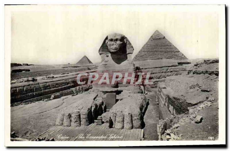 Postcard Ancient Egypt Cairo Egypt The Sphinx