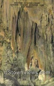 Draperies, Queens Room in Carlsbad Caverns National Park, New Mexico