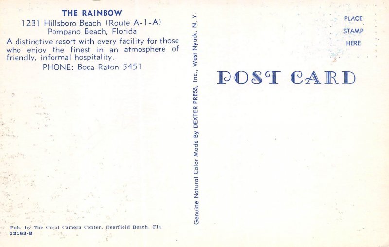 Pompano Beach, Florida, The Rainbow Resort, AA363-26