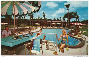 Thunderbird Motor Hotel , Arlington Station , Jacksonville , Florida , 50-60s