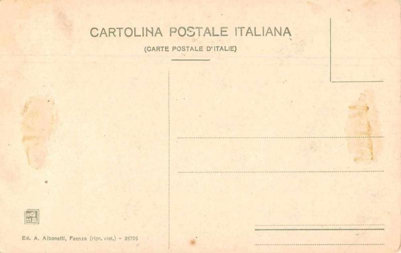 Faenza Italy Expo Ingresso Pricipale Antique Postcard J74933