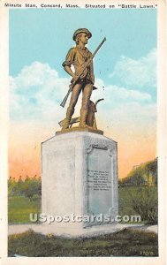 Minute Man Statue - Concord, MA