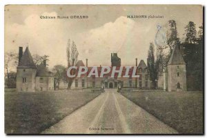 Postcard Old Chateau Baron Gerard House Calvados