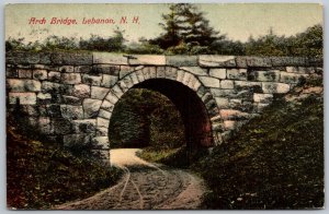 Lebanon New Hampshire 1910 Postcard High Bridge