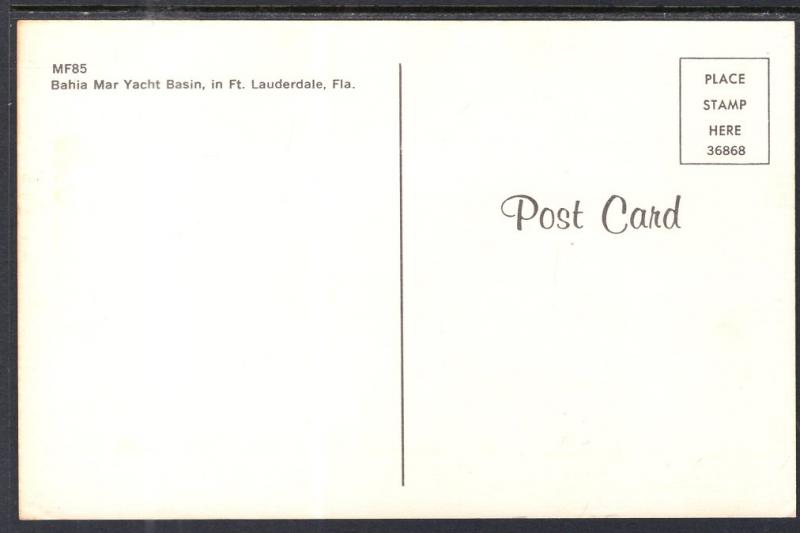 Bahia Mar Yacht Basin,Ft Lauderdale,FL BIN
