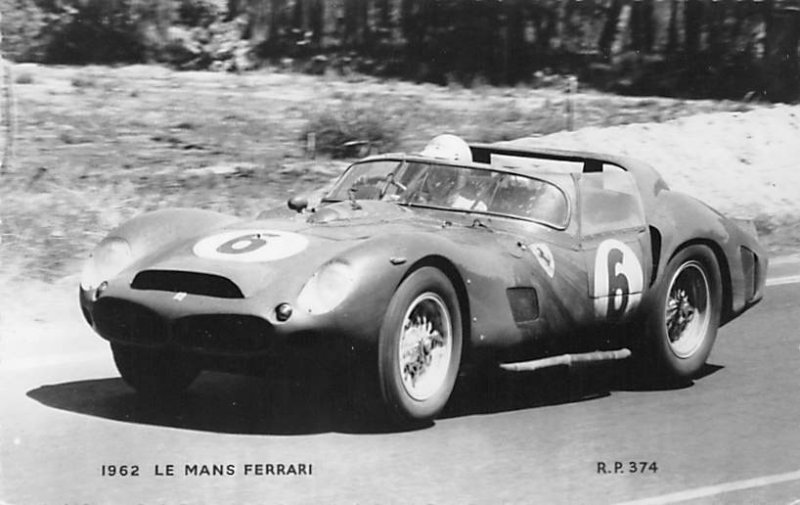 1962 Le Mans Ferrari Auto Racing, Race Car Unused 