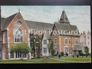 Gloucestershire CHELTENHAM COLLEGE showing Lawn Tennis Courts c1908