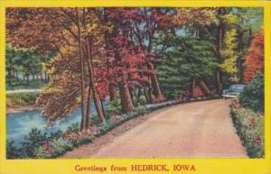Iowa Greetings From Hedrick