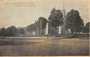 St. Mary's Church Priest's House - Fort Atkinson, Wisconsin WI  