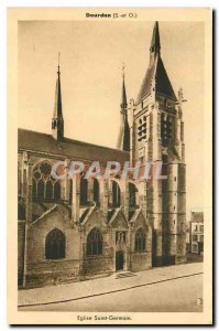 Old Postcard Dourdan S and O Eglise Saint Germain