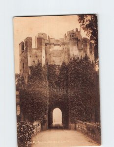 Postcard The Portcullis Warwick Castle Warwick England