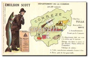 Old Postcard Correze Tulle Emulsion Scott Poisson