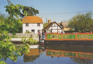 Aldermaston Visitor Guide & Tourist Centre Canal Berkshire Postcard