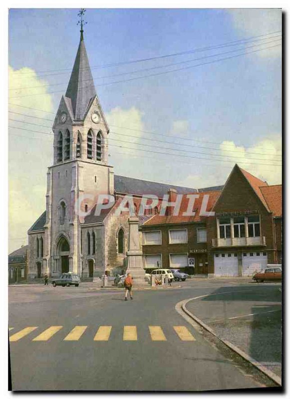 Postcard Modern Aubert Avesnes North Church