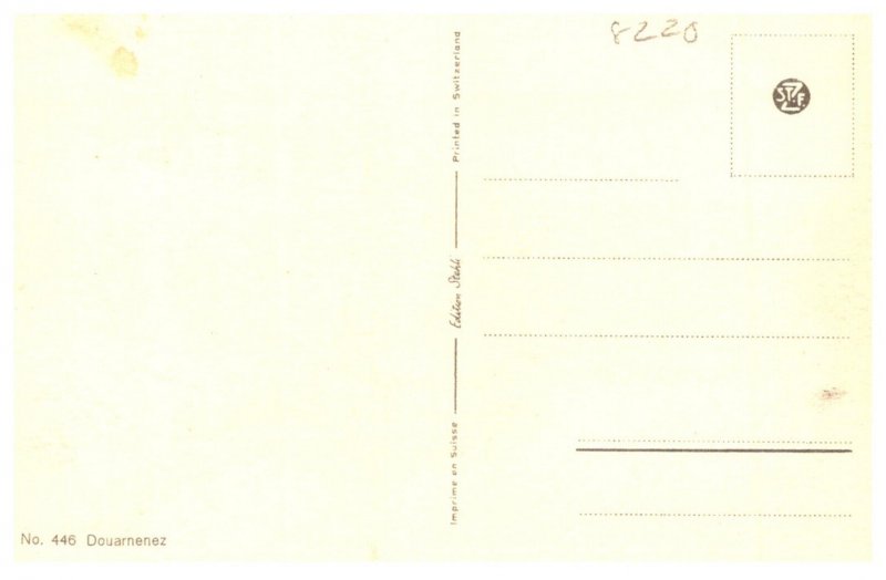 France Douarnenez  artist signed