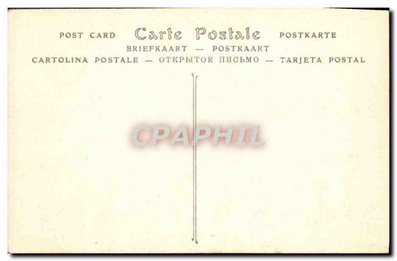 Old Postcard Brest Le Chateau View National Bridge Boat jack