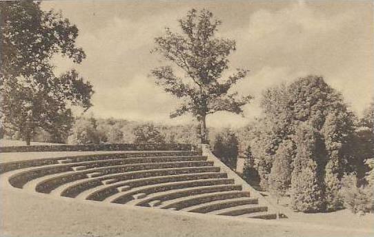 New Jersey Convent Station The Greek Theatre College Of St Elizbeth Albertype