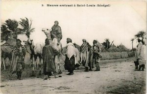 CPA AK Maures Arrivant a St-LOUIS - Folklore SÉNÉGAL (778444)
