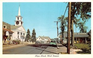 Main Street in West Dennis, Massachusetts