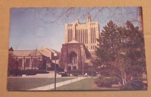 UNUSED POSTCARD - STERLING MEMORIAL LIBRARY, YALE UNIVERSITY, NEW HAVEN, CONN.