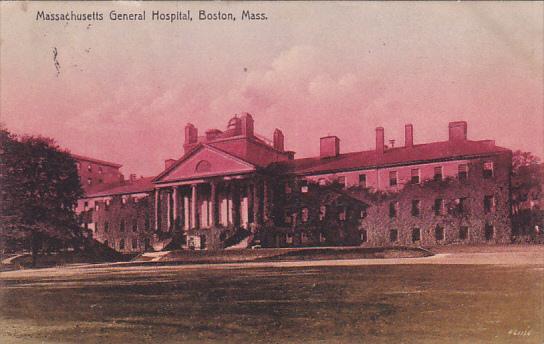 Massachusetts Boston Massachusetts General Hospital 1908