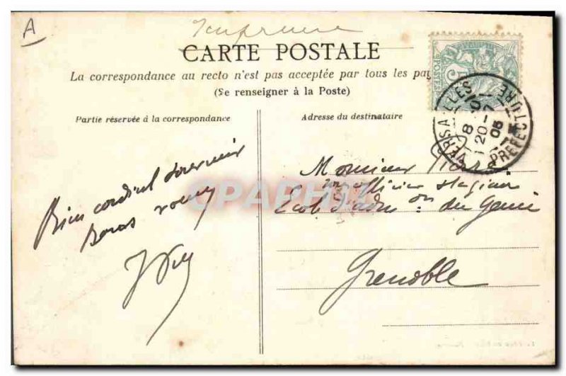 Old Postcard Versailles Army 1st Genie School of bridges